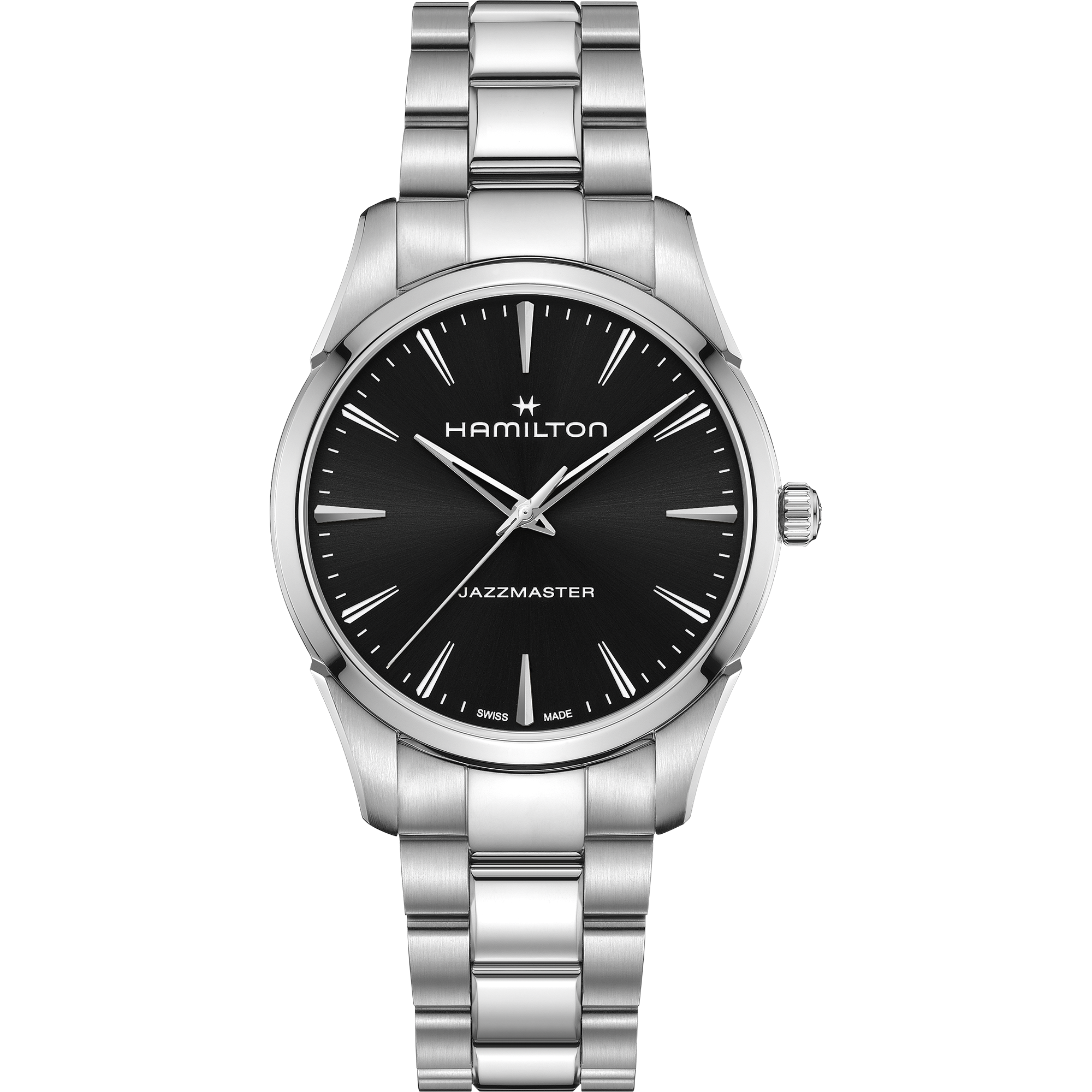Orologio Hamilton Jazzmaster Quarz Quadrante Nero 34mm