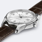 Orologio Hamilton Jazzmaster Viewmatic Automatico Pelle 40 mm - vista d'insieme