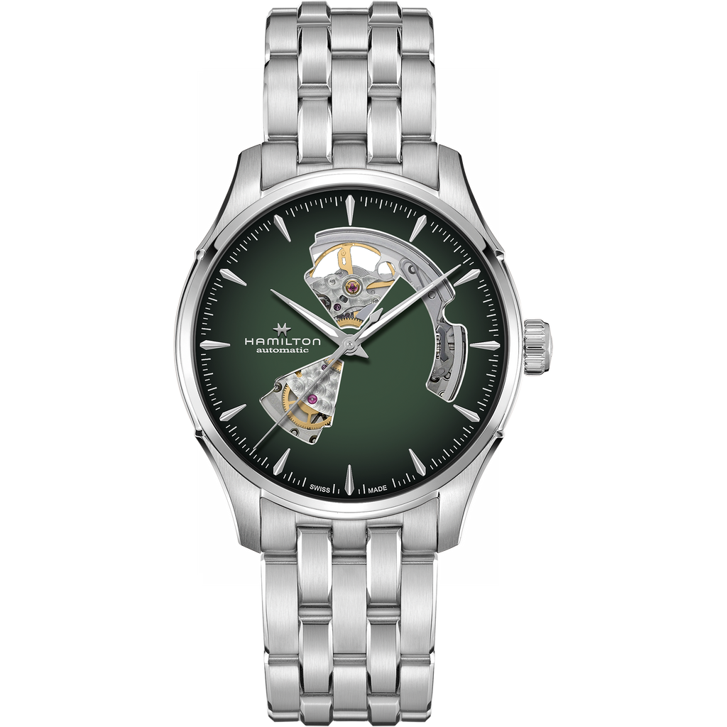 Orologio Hamilton Jazzmaster Open Heart Auto acciaio