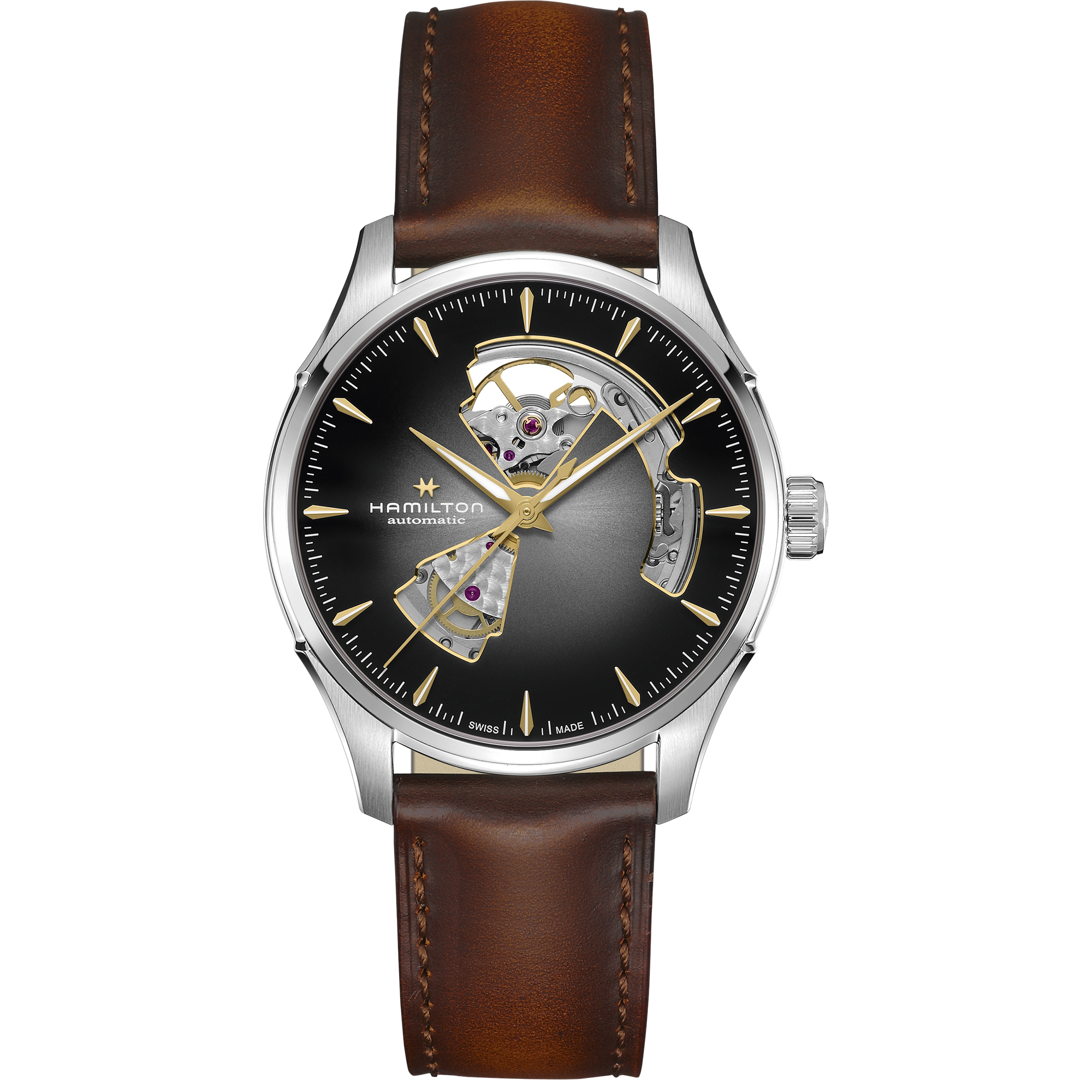 Orologio Hamilton Jazzmaster Open Heart Auto acciaio