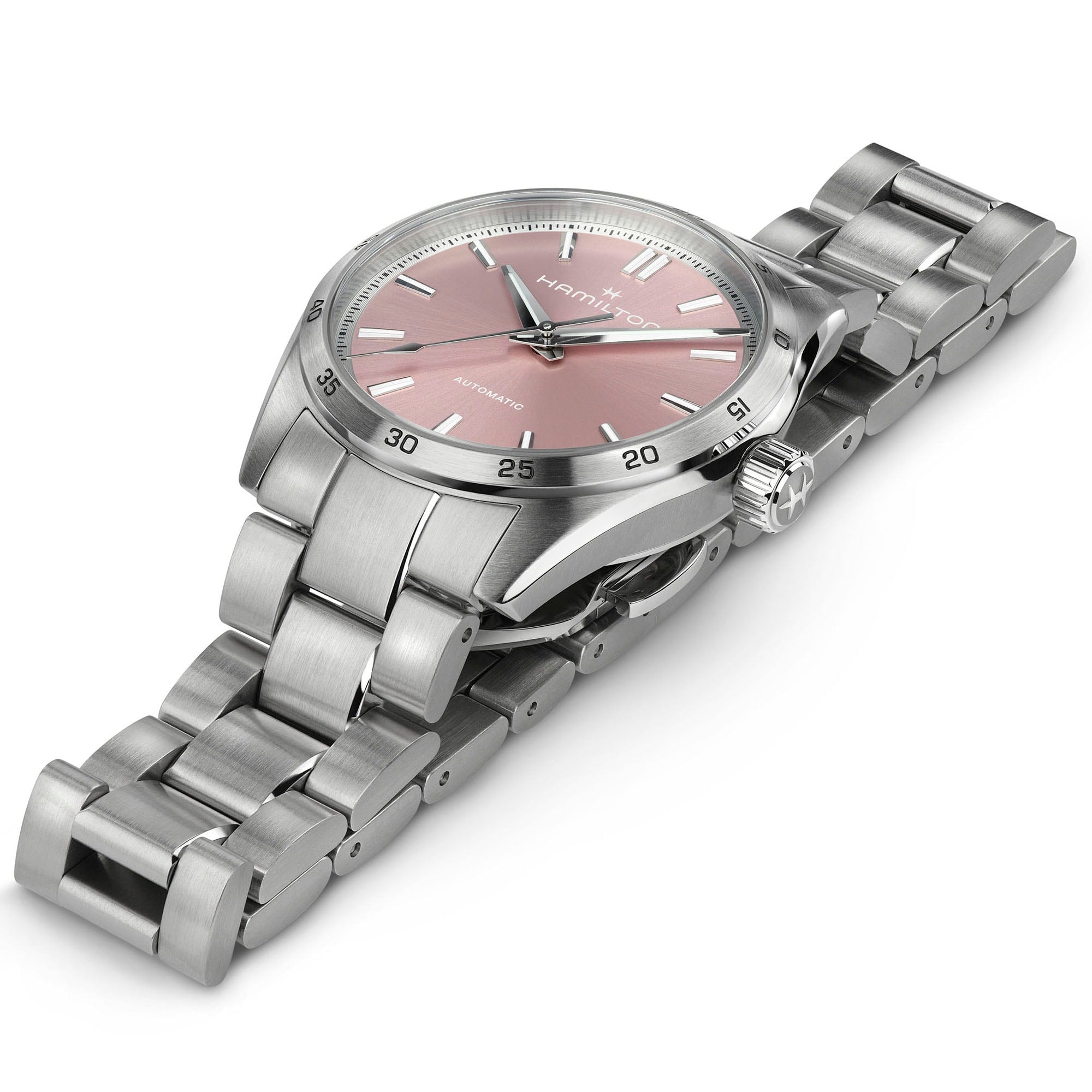 Orologio Hamilton Jazzmaster Performer Auto acciaio - vista d'insieme