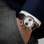Orologio Hamilton American Classic Intra-Matic Acciaio Cinturino Pelle - al polso