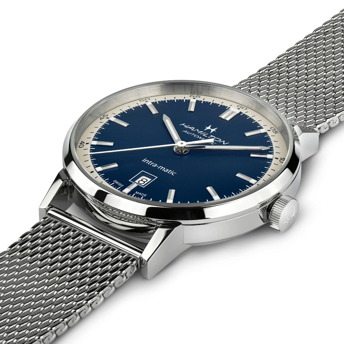 Orologio Hamilton American Classic Intra-Matic Auto 40 mm Acciaio - vista d'insieme