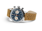 Orologio Hamilton American Classic Intra-Matic Chronograph H Blu 40mm - vista laterale