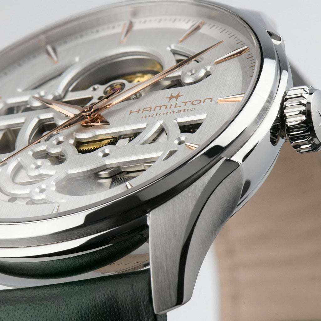 Hamilton Jazzmaster Skeleton Auto - dettaglio quadrante