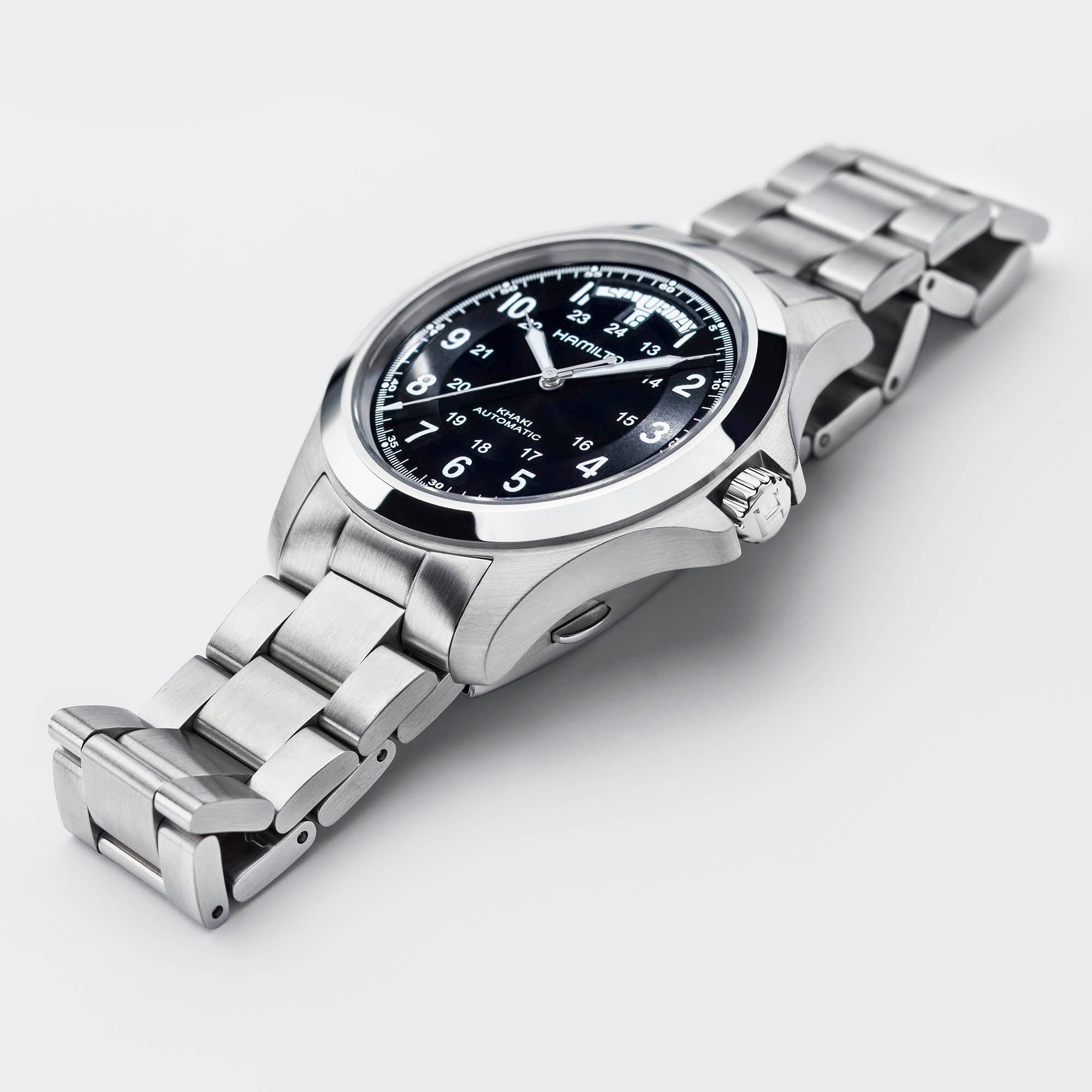 Orologio Hamilton Khaki Field King Automatico Giorno Data - vista d'insieme