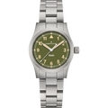 Orologio Hamilton Khaki Field Quartz 33mm Acciaio Verde