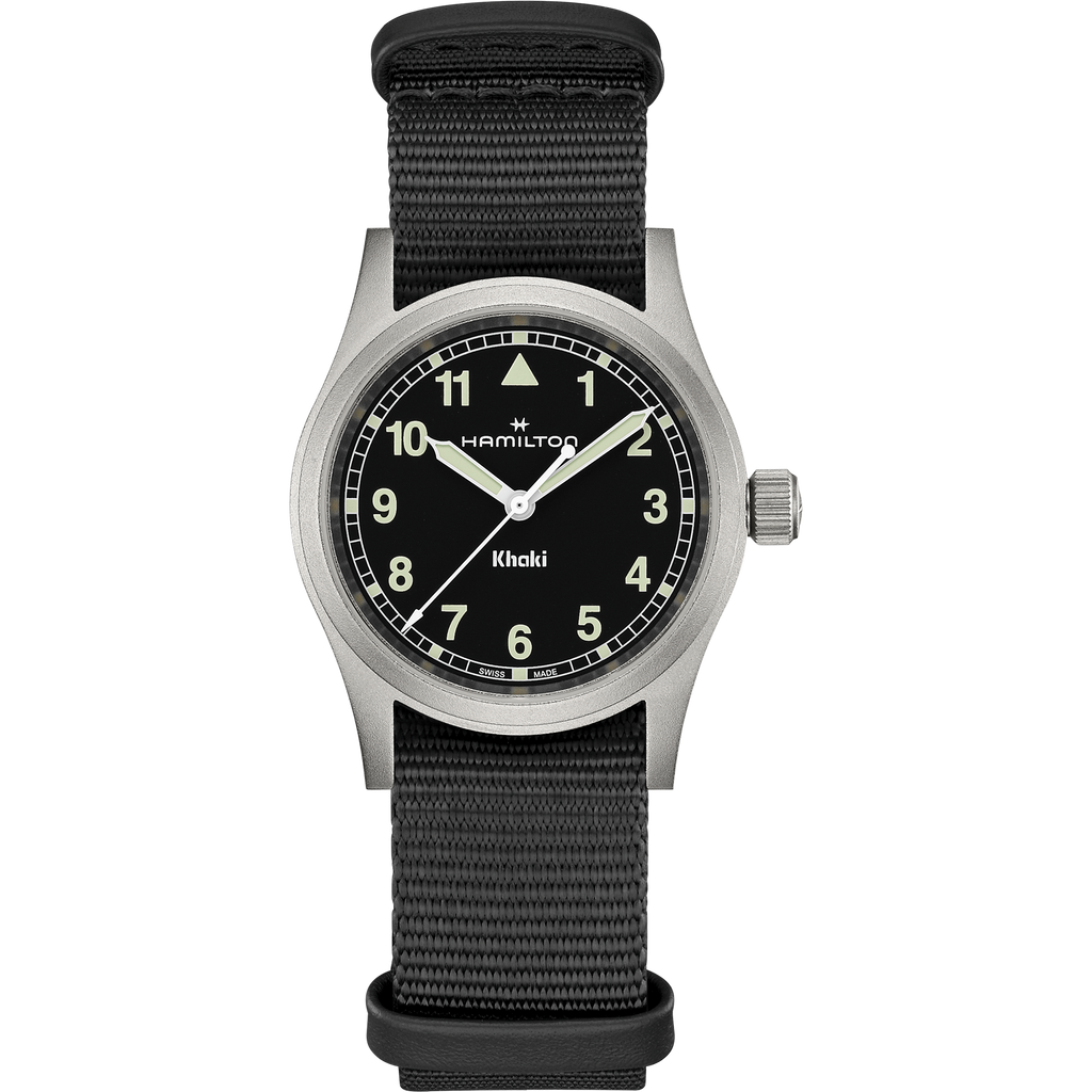 Orologio Hamilton Khaki Field Quartz 33mm Cinturino Nato