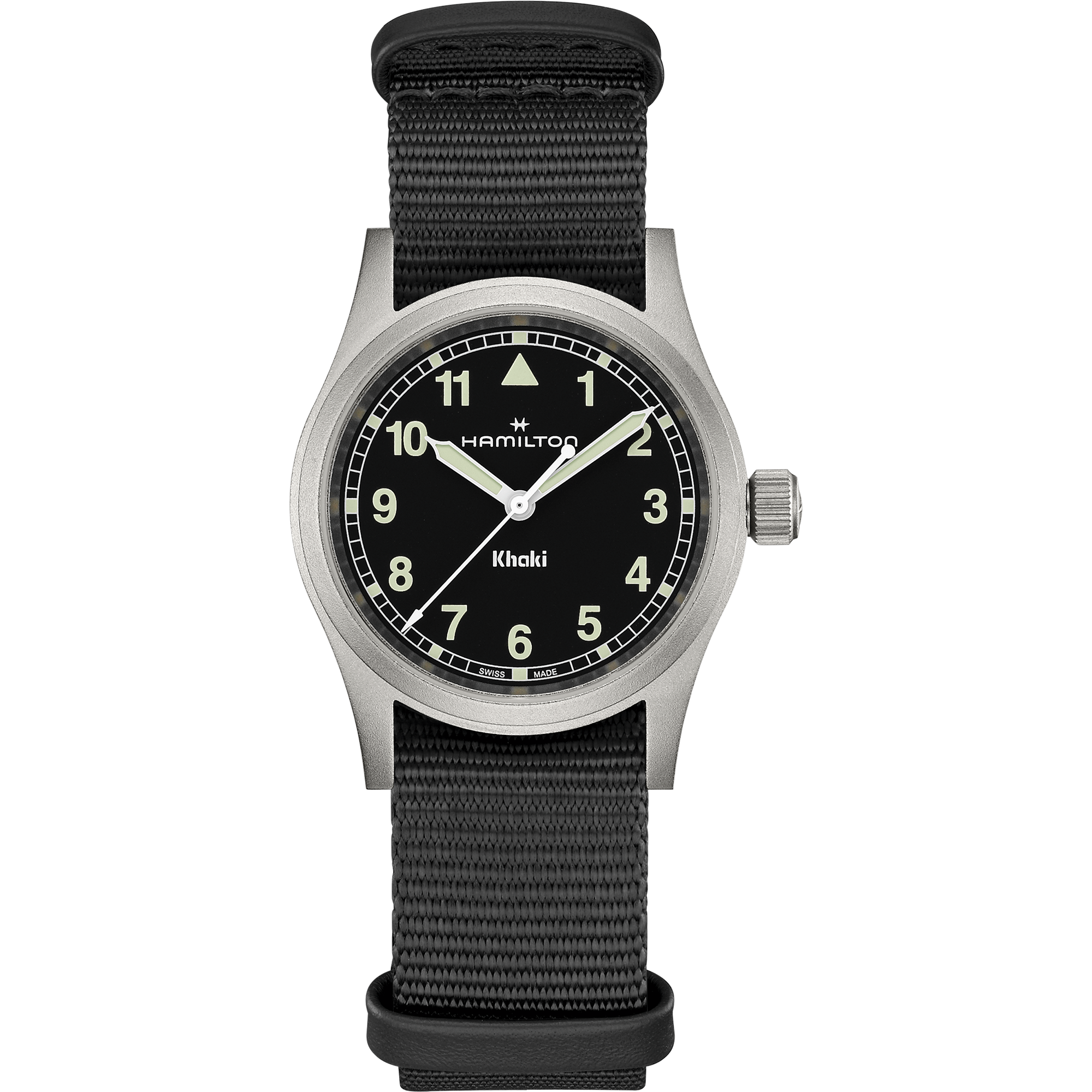 Orologio Hamilton Khaki Field Quartz 33mm Cinturino Nato