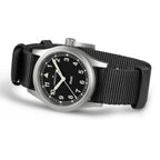 Orologio Hamilton Khaki Field Quartz 33mm Cinturino Nato - vista laterale