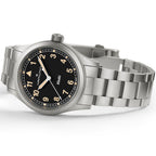 Orologio Hamilton Khaki Field Quartz 38mm Acciaio - vista laterale