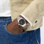 Orologio Hamilton Khaki Field Mechanical Power Reserve 40mm - al polso