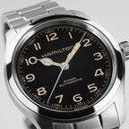 Orologio Hamilton Khaki Field Murph 38mm Acciaio - dettaglio quadrante