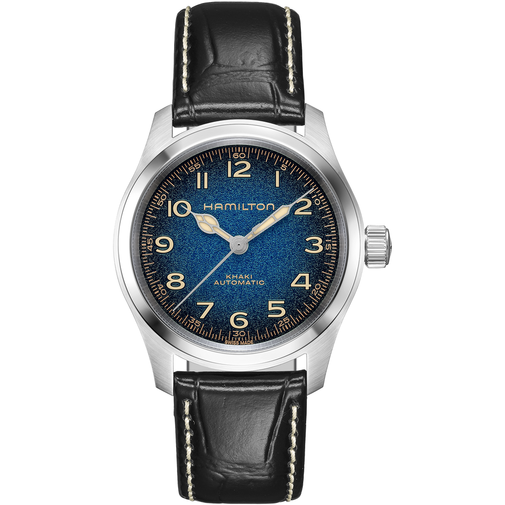 Orologio Hamilton Khaki Field Murph 38mm Quadrante Blu