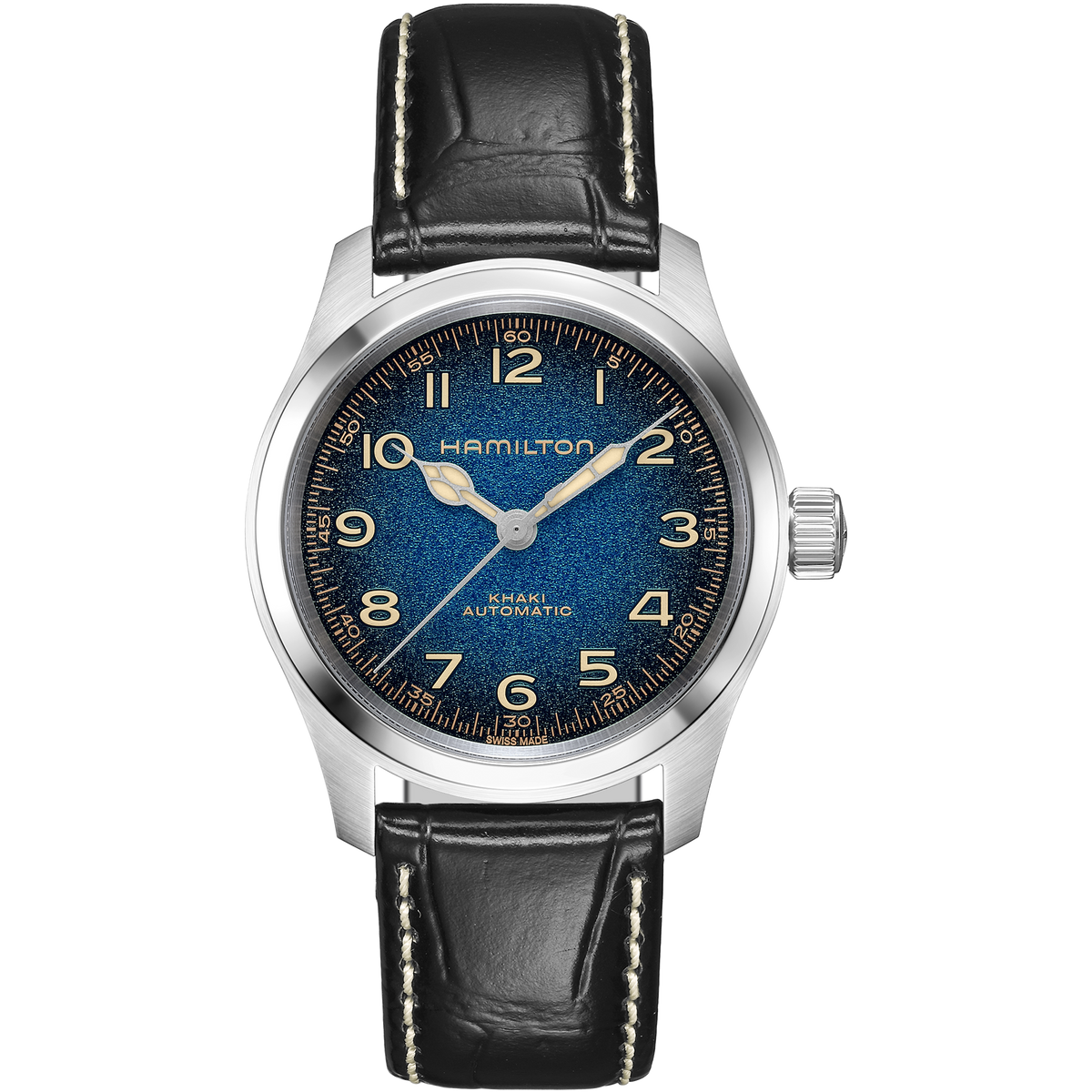 Orologio Hamilton Khaki Field Murph 38mm Quadrante Blu