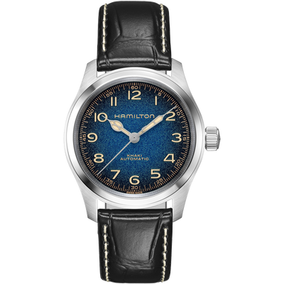 Orologio Hamilton Khaki Field Murph 38mm Quadrante Blu