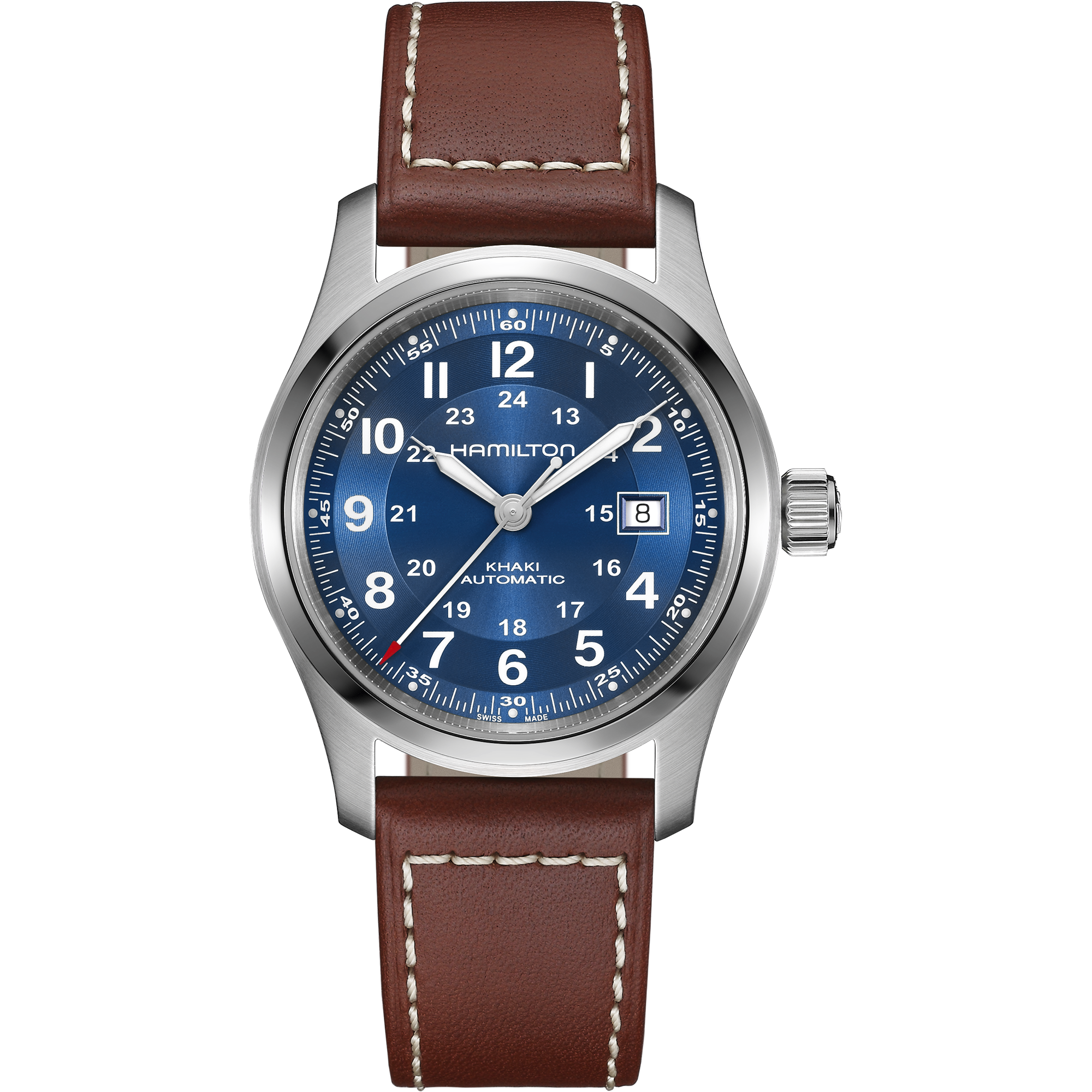 Orologio Hamilton Khaki Field Automatico 42mm Blu Navy