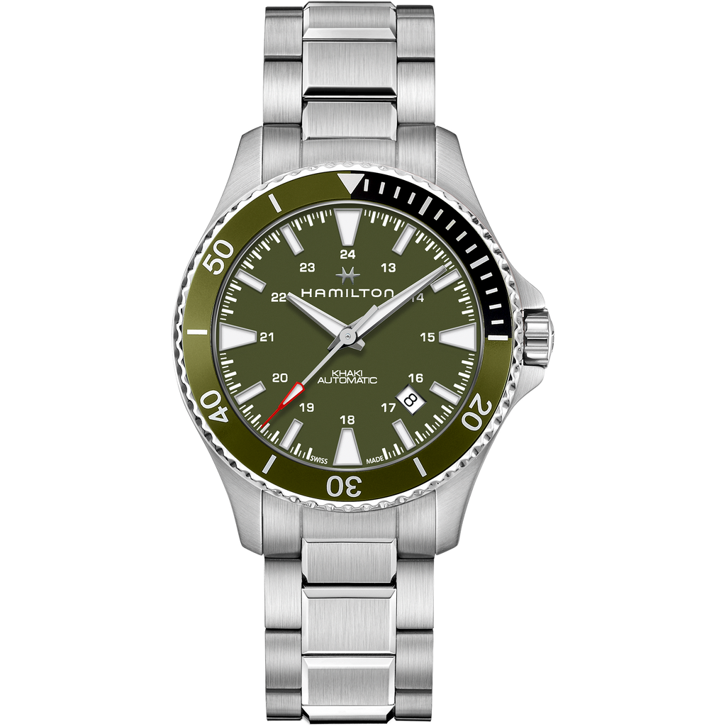 Orologio Hamilton Khaki Navy Scuba Automatico Verde Militare