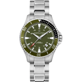 Orologio Hamilton Khaki Navy Scuba Automatico Verde Militare