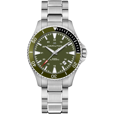 Orologio Hamilton Khaki Navy Scuba Automatico Verde Militare
