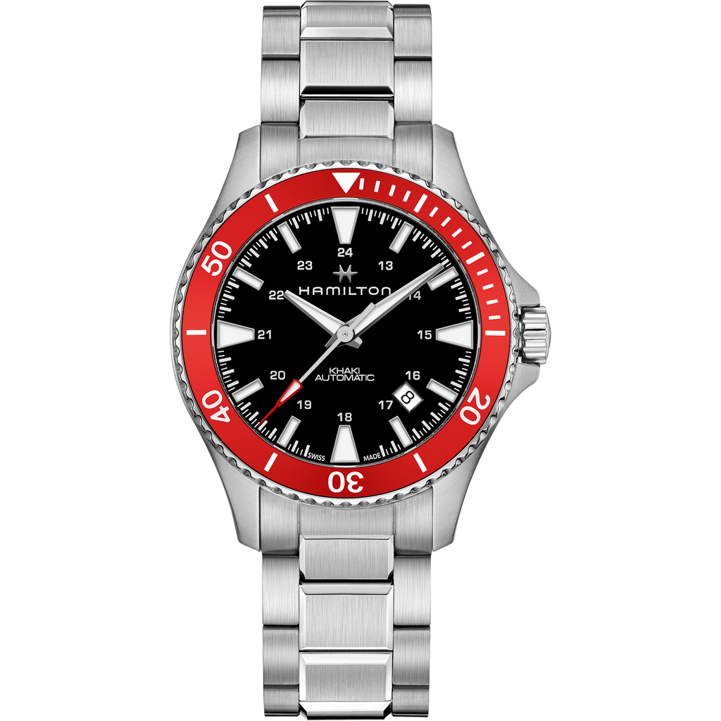 Orologio Hamilton Khaki Navy Scuba Automatico H-10 Nero