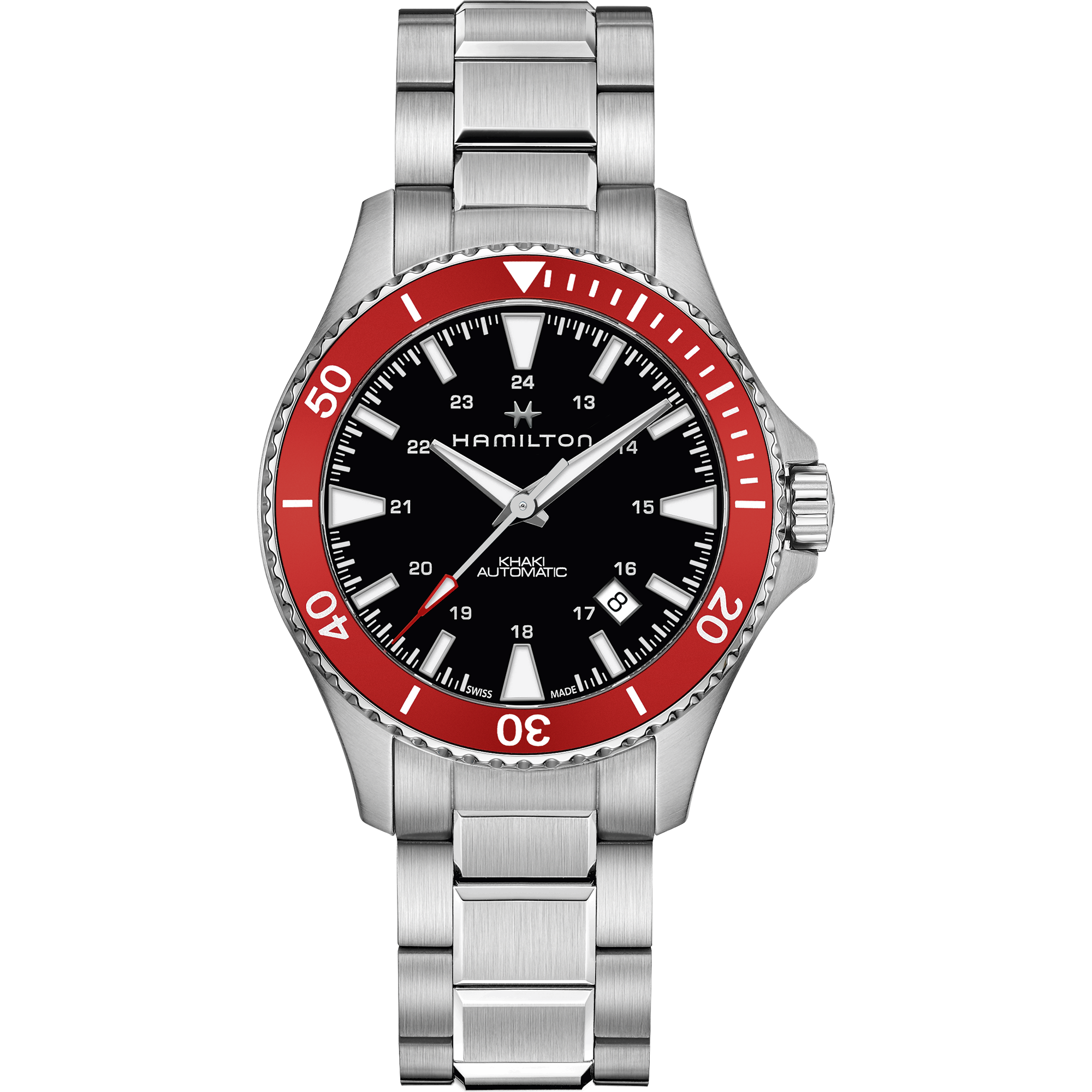Orologio Hamilton Khaki Navy Scuba Automatico H-10 Nero