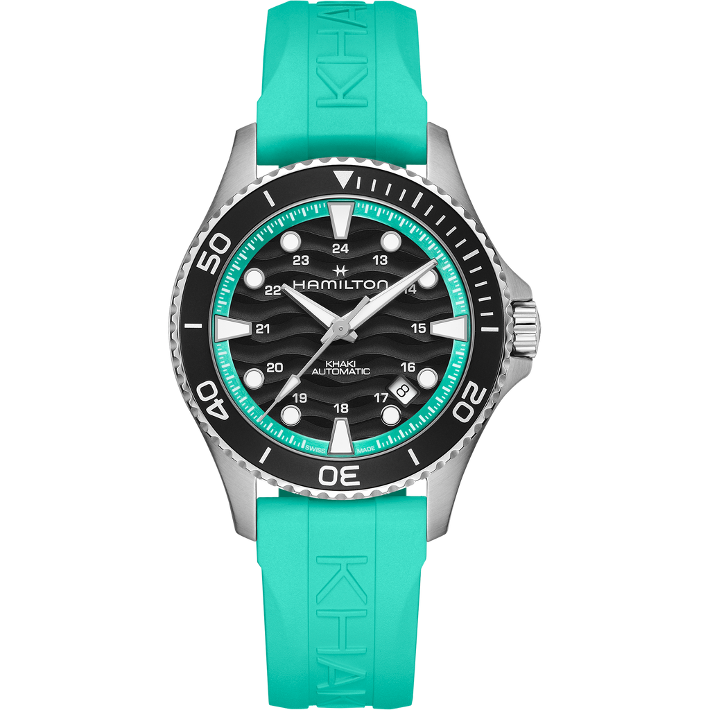 Orologio Hamilton Khaki Navy Scuba Auto 40mm Turchese