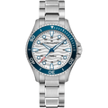 Orologio Hamilton Khaki Navy Scuba Auto 40mm Bianco e Blu