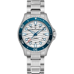 Orologio Hamilton Khaki Navy Scuba Auto 40mm Bianco e Blu