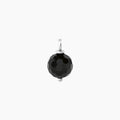 Charm Kidult By You Energy Stone Positivita Acciaio Agata Nera Sfera 741115 | ARVIMO Gioielli