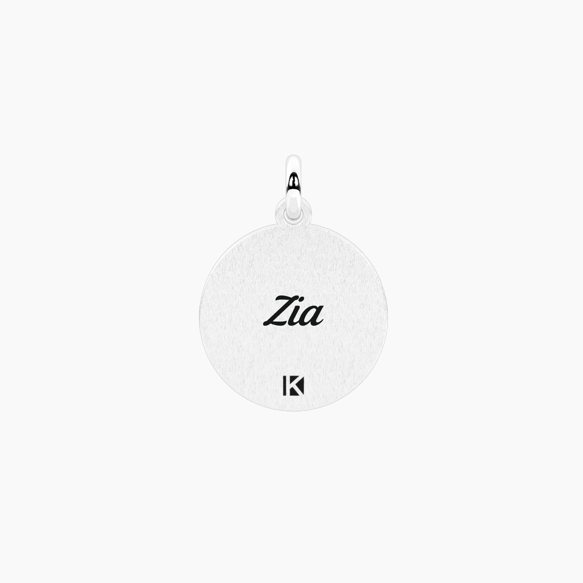 Charm Kidult By You Family Zia in Acciaio con Cristallo 741367 | ARVIMO Gioielli