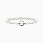 Bracciale Kidult Mamanonmama acciaio e perle 732200 | ARVIMO Gioielli