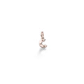 Charm Le Bebé Lock Your Love Lettera C Oro Rosa LBB170-C | ARVIMO Gioielli
