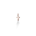 Charm Le Bebé Lock Your Love Lettera T Oro Rosa e Argento LBB170-T | ARVIMO Gioielli
