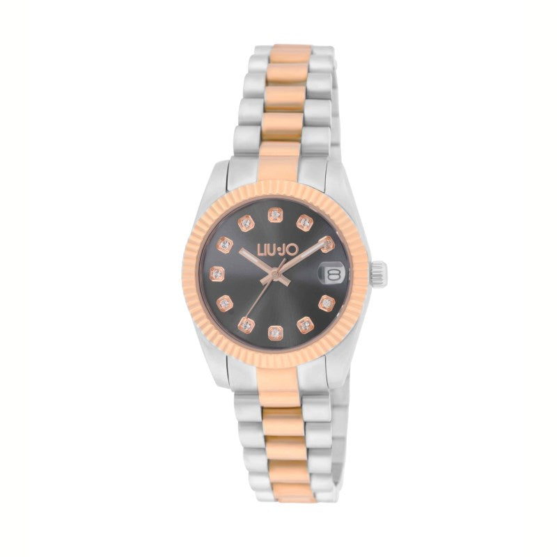 Orologio Liu Jo Donna Casual Timeless Bicolore Rosato TLJ2490 | ARVIMO Gioielli