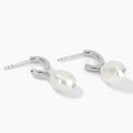 Orecchini Mabina Charme Argento con Perla Barocca 563256 | ARVIMO Gioielli