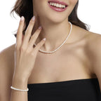 Collana Mabina Argento Louise con Perle Coltivate 553839 | ARVIMO Gioielli