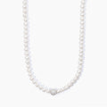 Collana Mabina Argento Mamma Mia Perle e Pavé 553521 | ARVIMO Gioielli