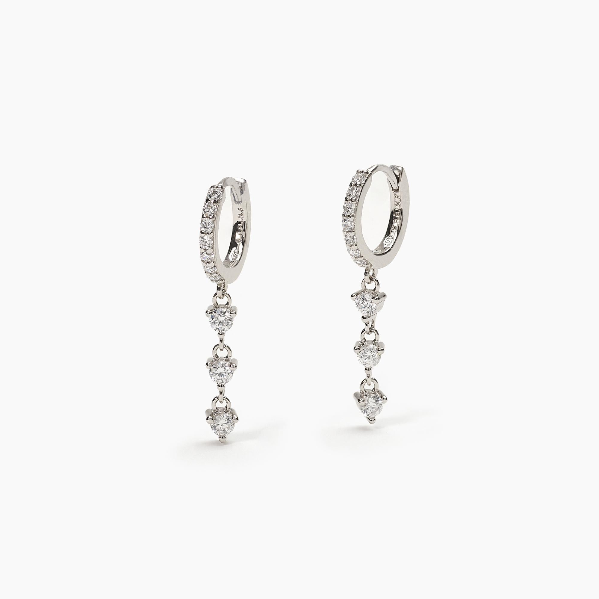 Orecchini Mabina Scintilla Argento 563499 | ARVIMO Gioielli