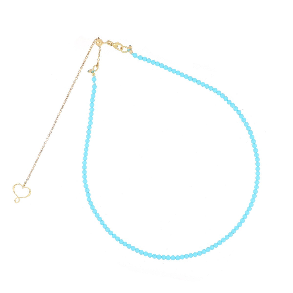 Girocollo Choker Maman et Sophie Turchese Argento 925 GHISF2TU | ARVIMO Gioielli