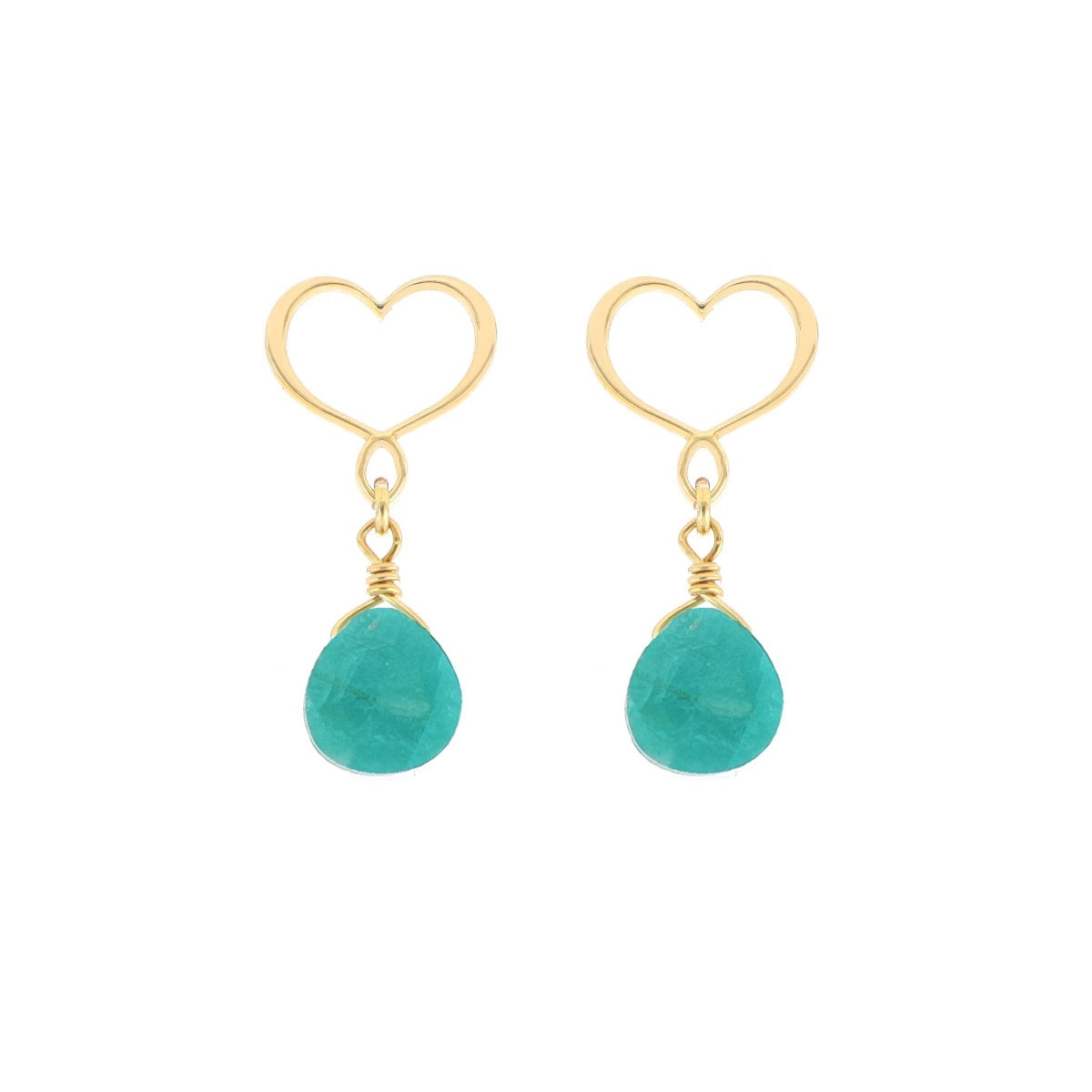 Orecchini Maman et Sophie Gocce Argento 925 Amazzonite ORGCC41AS | ARVIMO Gioielli