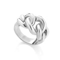 Anello Marcello Pane Groumette Big in argento 925
