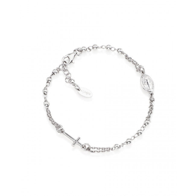 Bracciale Argento Rosario Amen