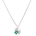 Girocollo Argento Quadricuore Amen