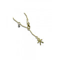Girocollo Gemoro Oro 18kt Gr. 2,10 Diamante Ct. 0,02