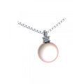 Girocollo Gemoro Oro 18kt Gr. 1,35 Perla Coltivata Diamante Gr. 0,02