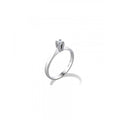 Anello Gemoro Oro 18kt Gr. 2,30 Diamante Gr. 0,16