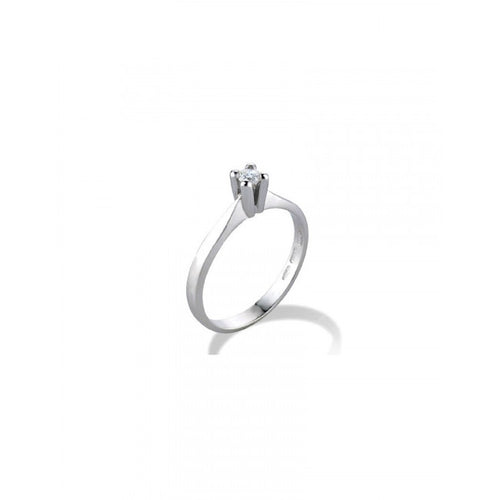 Anello Gemoro Oro 18kt Gr. 2,30 Diamante Gr. 0,16