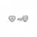 Orecchini Recarlo in Oro Bianco Anniversary Love