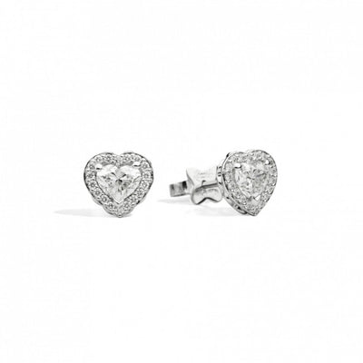 Orecchini Recarlo in Oro Bianco Anniversary Love